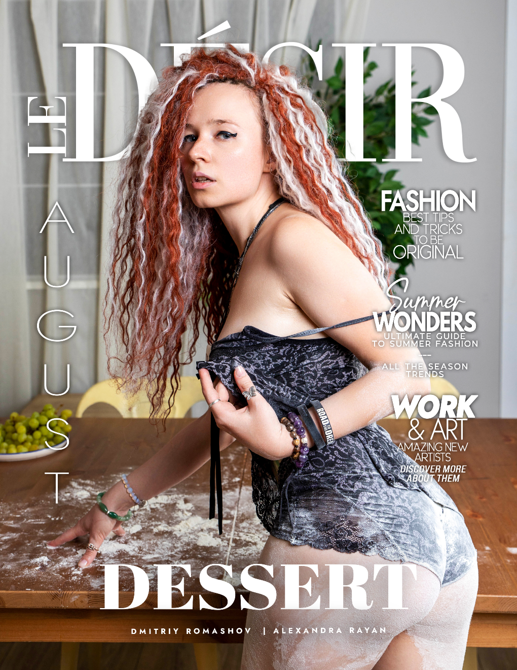 Обложки журналов. Фотограф в Москве Дмитрий Ромашов