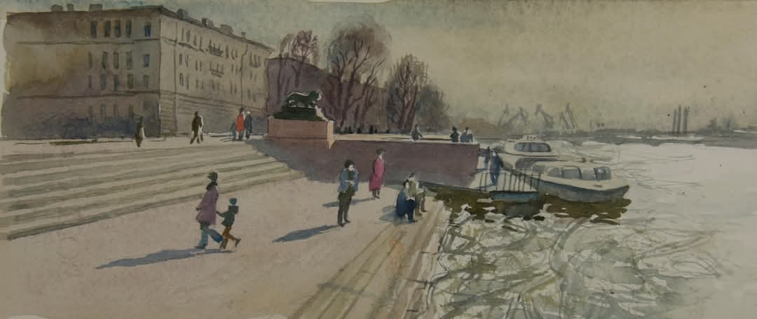 Этюд, Петербург