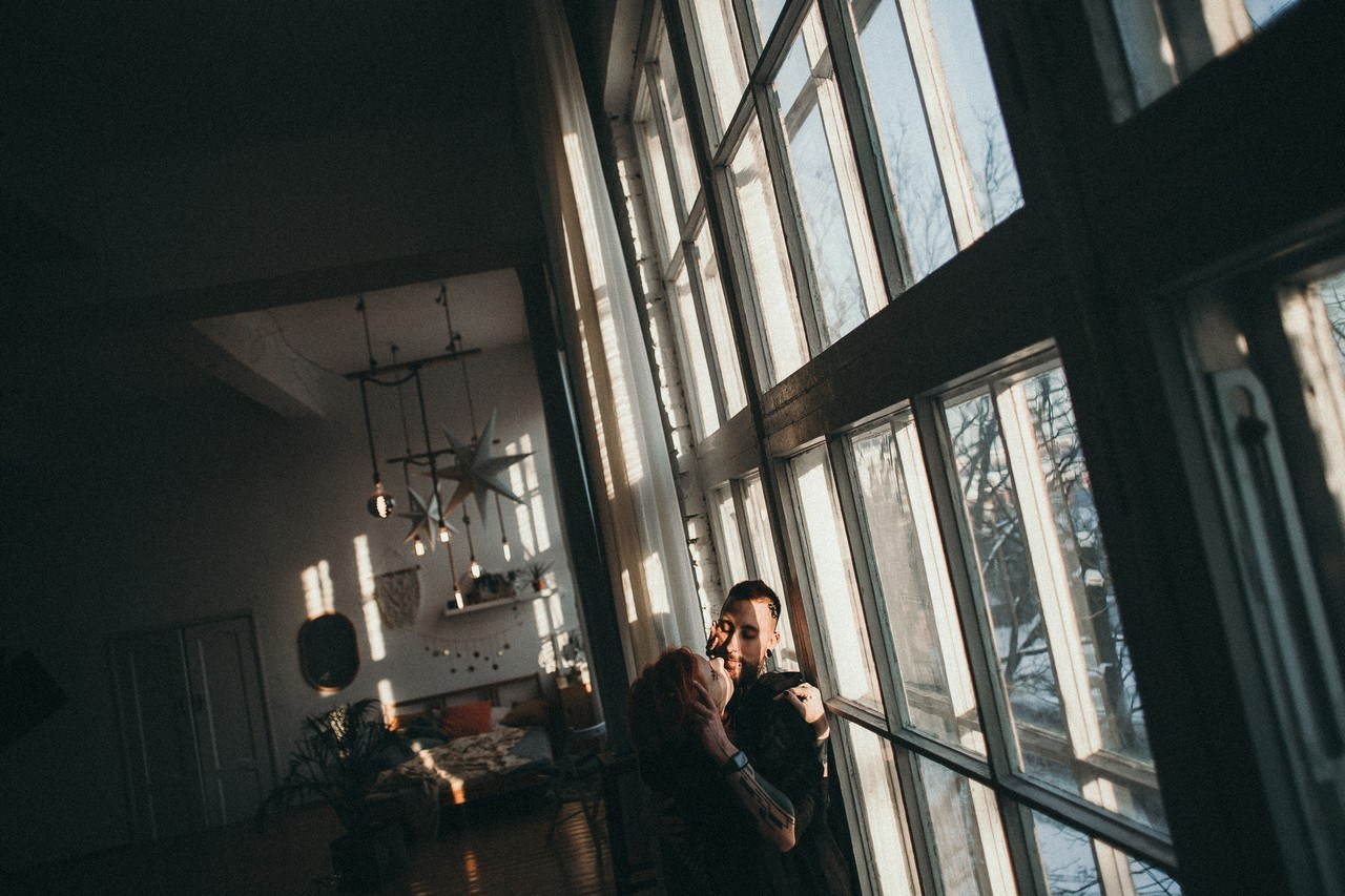 Маша и Женя в студии. Фотограф Краснодар/преподаватель фотографии