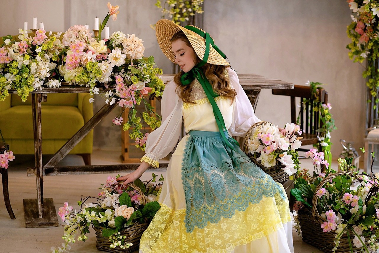 Арина. Художественная винтажная фотография