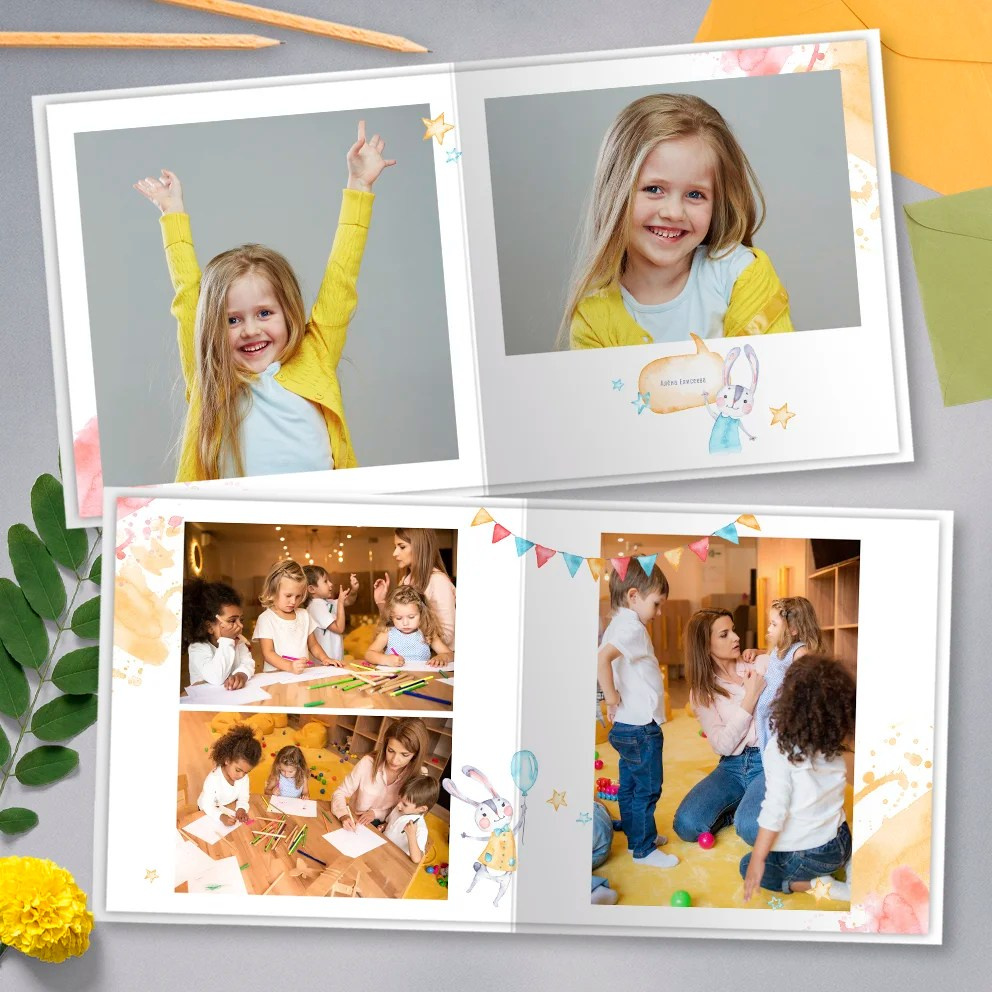 Дизайн «Зайки». Medlori fotobook Выпускные альбомы в Липецке Лариса Медведева