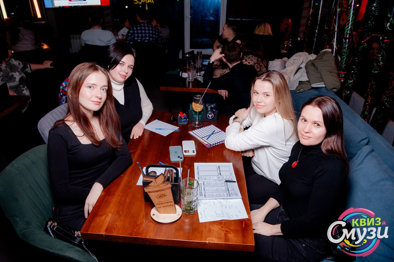 КВИЗ СмузиКвиз в баре Roof. Фотограф в Волгограде и Волжском Александр Горбань