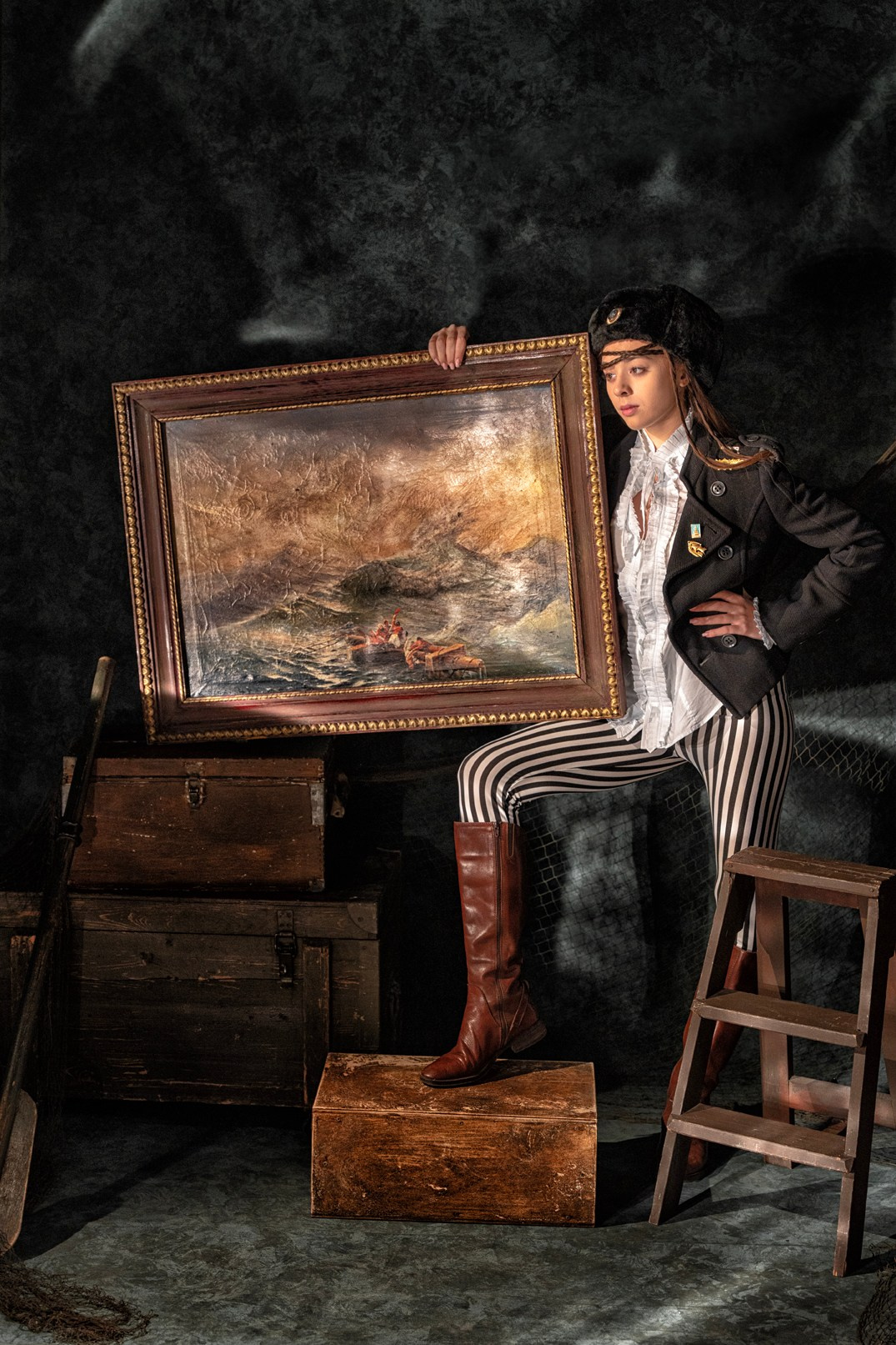 Дочь пирата. Сайт Алматинского НЮ АРТ, будуар и фэшн фотографа Дениса Карпенко