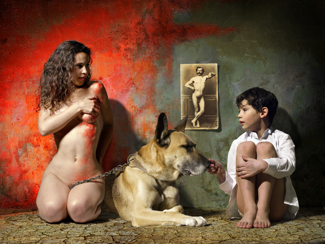 Red. Art by Max Sauco