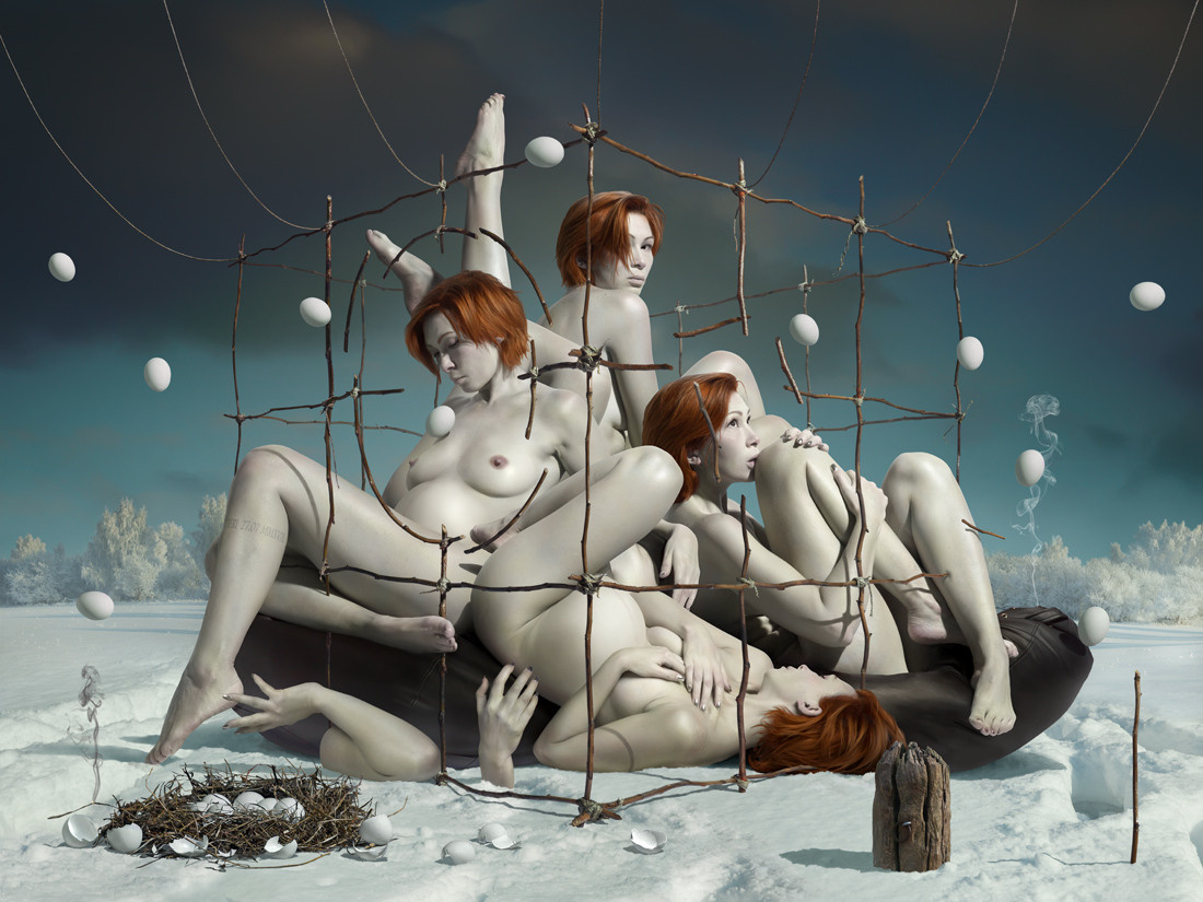 Blue. Art by Max Sauco