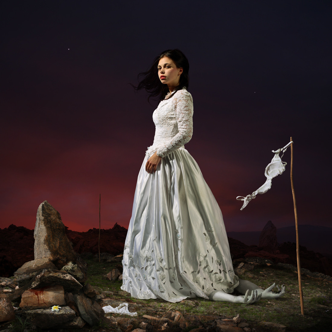 Black. Art by Max Sauco