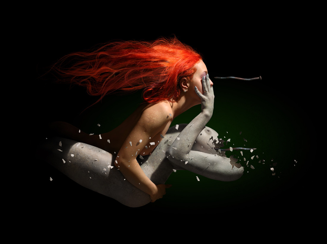 Black. Art by Max Sauco