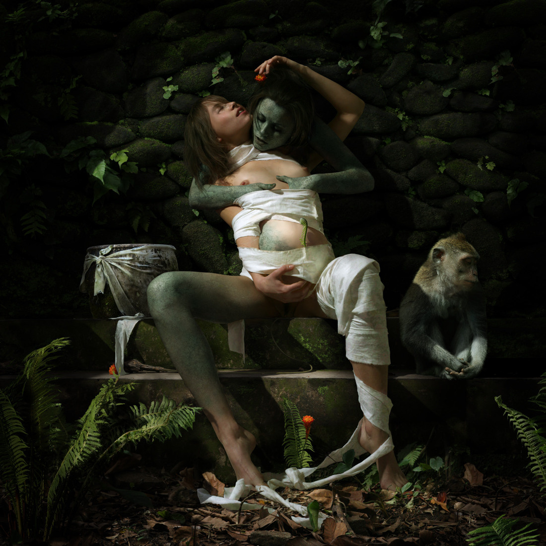 Green. Art by Max Sauco