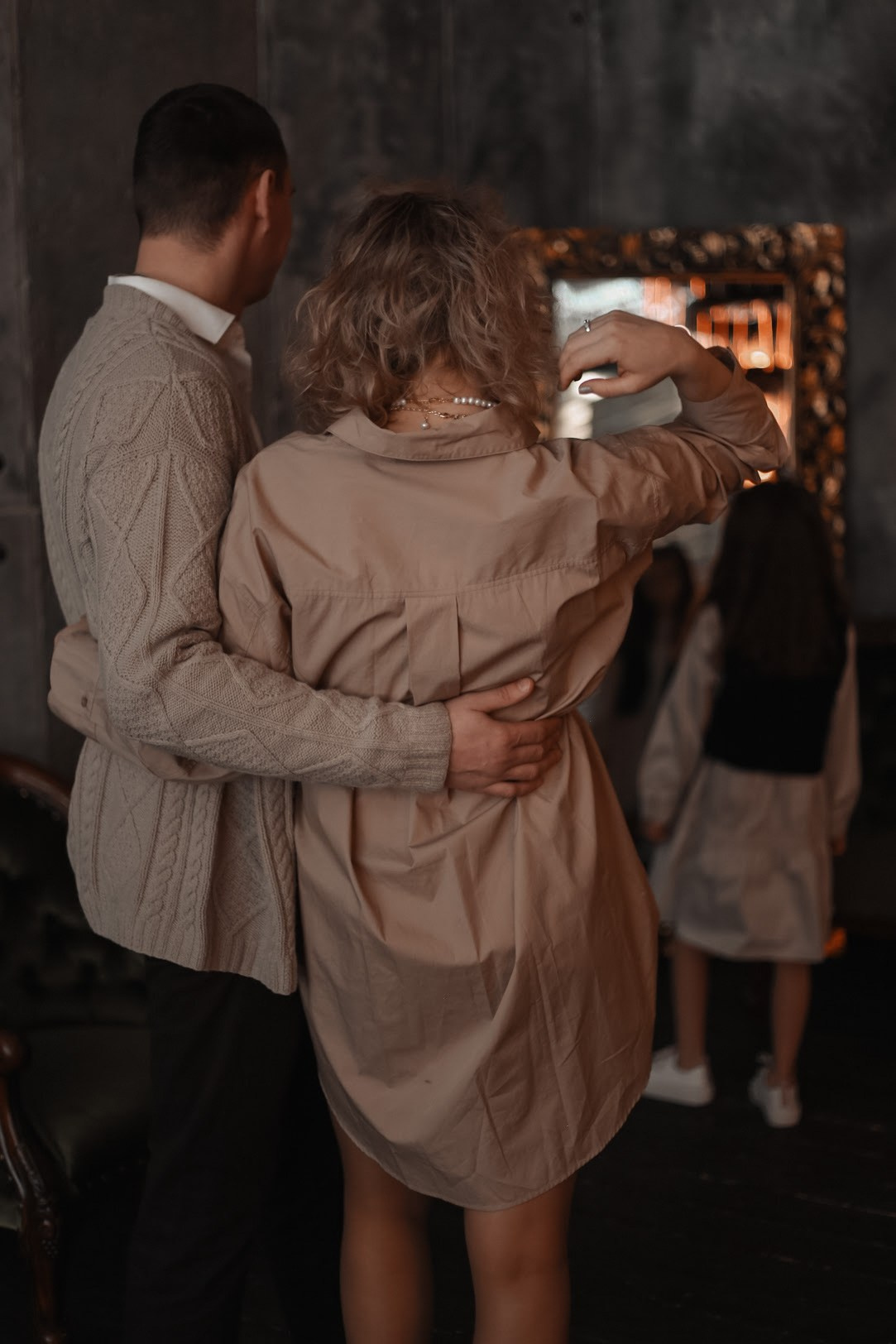 Людмила с мужем и дочкой. Семейный фотограф в Москве и МО Варвара Шаранова