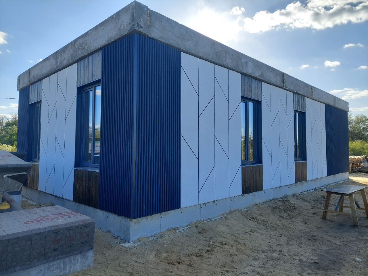 Быстровозводимые дома: Домокомплект БыстроДом 155: Воронежская область. БыстроДом — капитальный дом за 7 дней!
