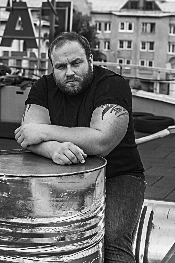 Мужской портрет_ЧБ. Портретный фотограф Ярославль I Натали Чуб