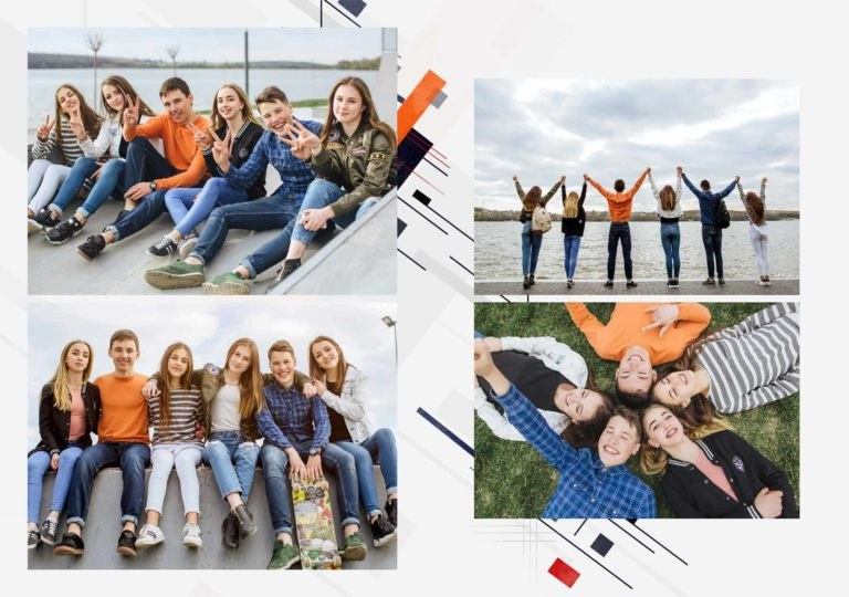 № 1162&nbsp;Выпускной альбом для 9-11 классов. В&nbsp;стиле Супрематизм. medlori fotobook