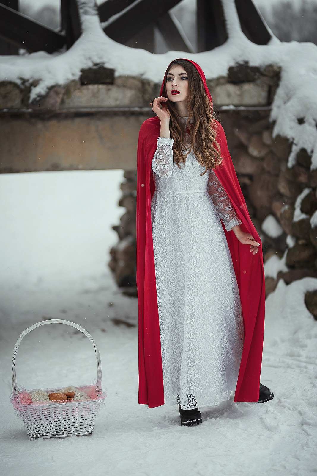 Красная шапочка. Свадебный и семейный фотограф в Туле Ксения Сильвер