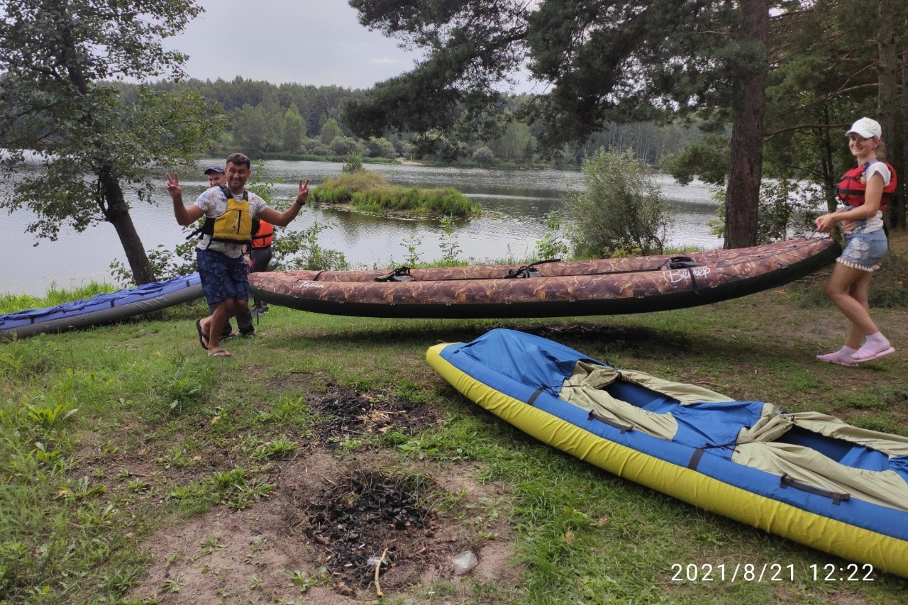 Сплав на байдарках 21.08.21. Галерея Фантим