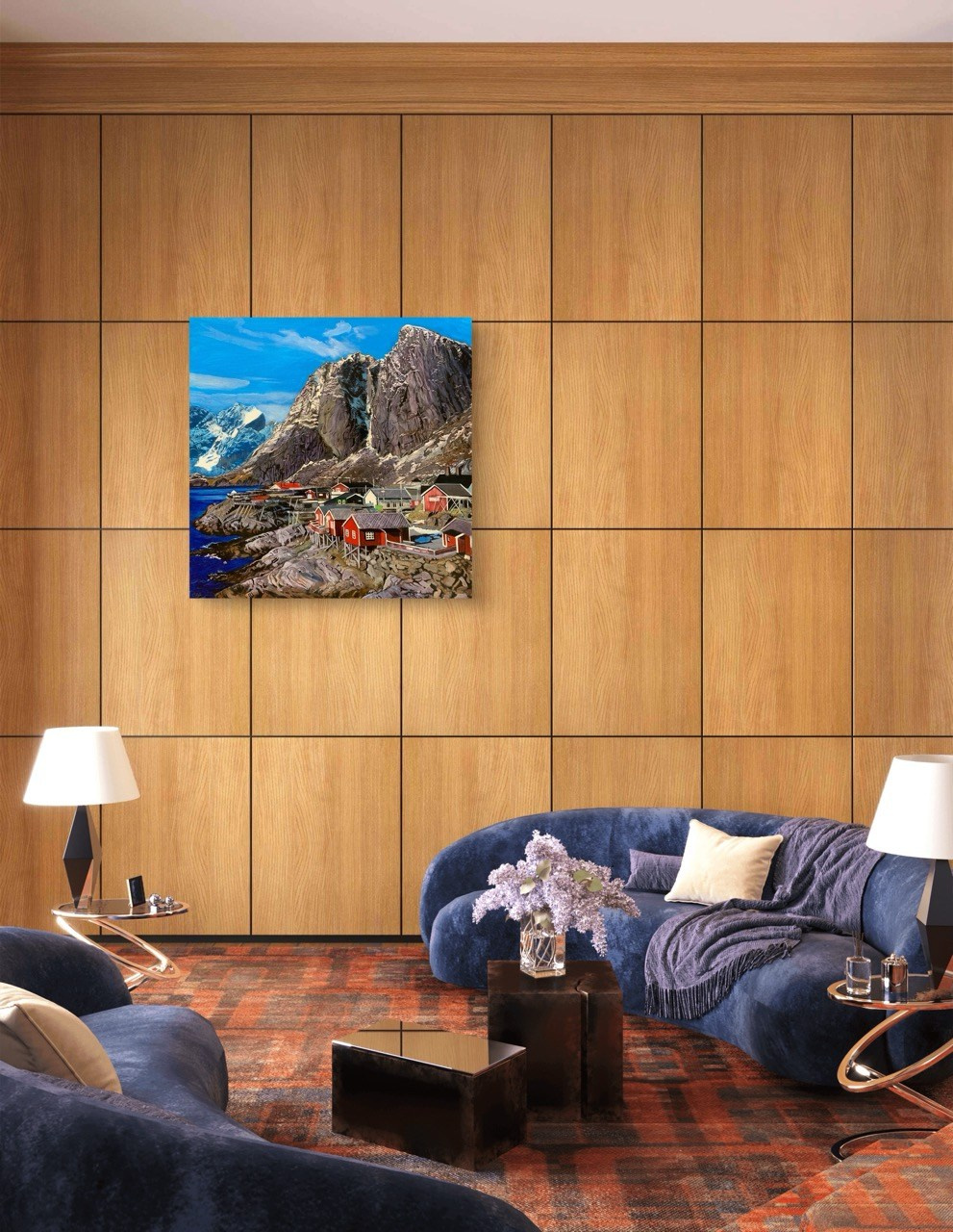 Серия «Города — великие творения рук человеческих». Картины пейзаж