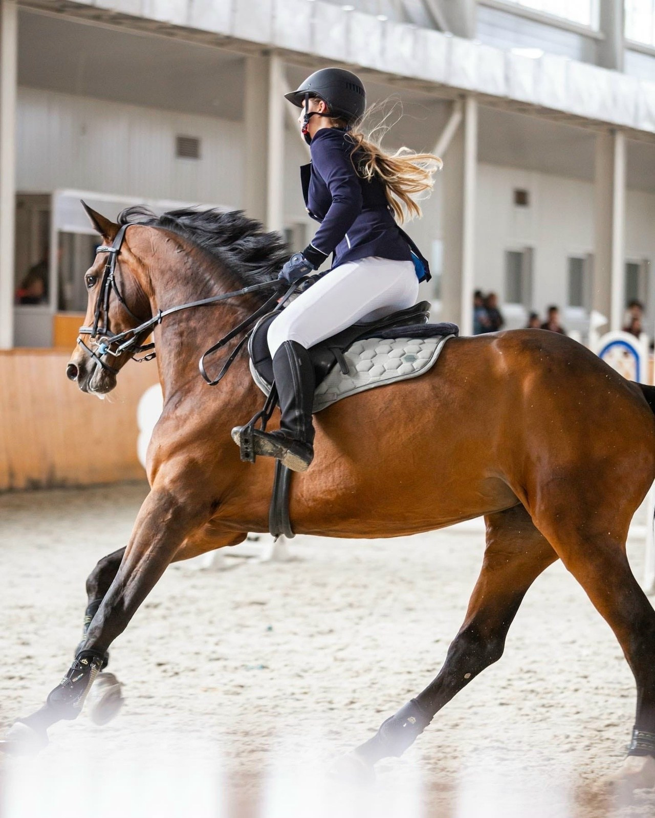 Зимние соревнования. Фотосессии с лошадьми