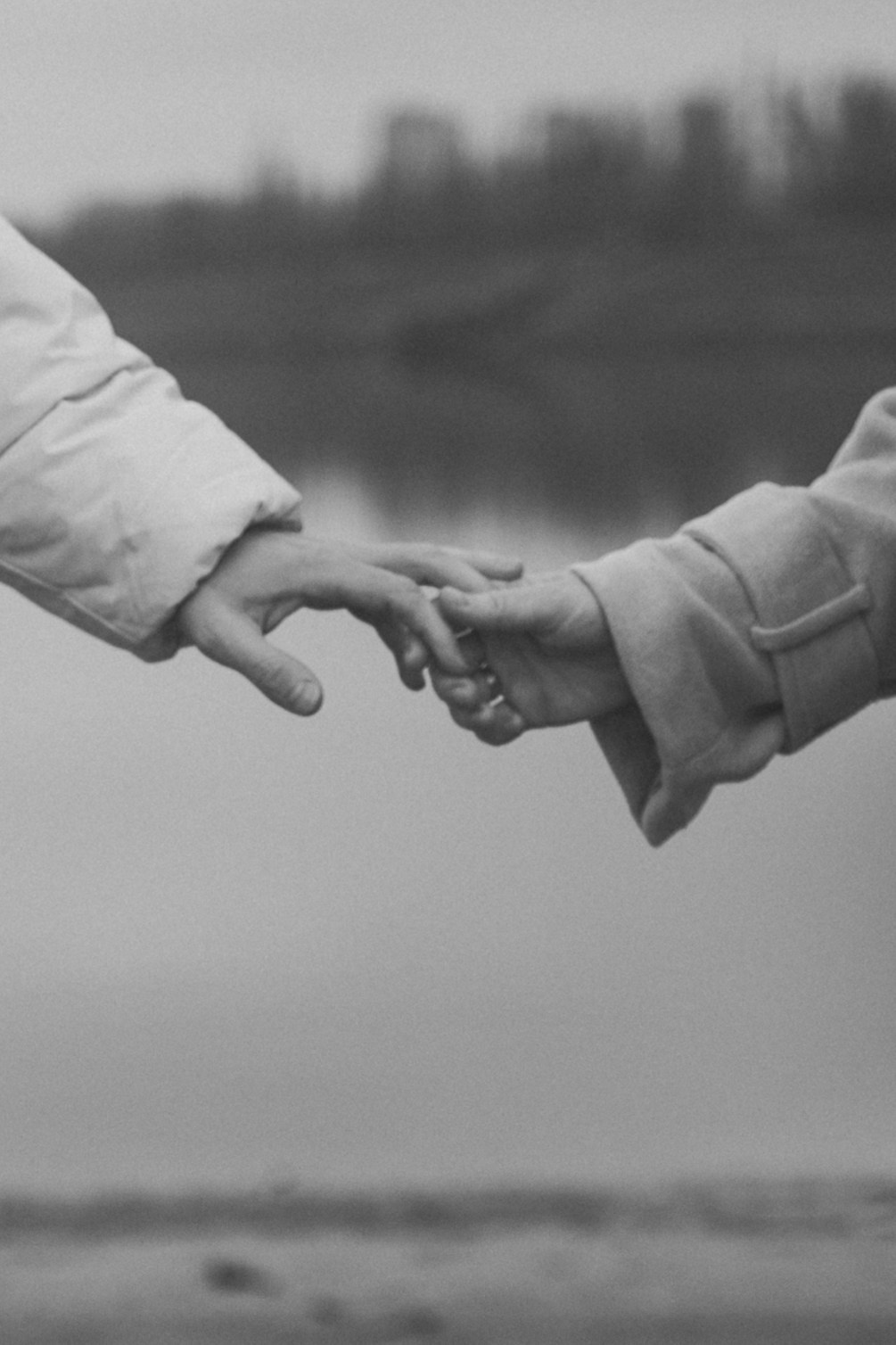 Осенний пляж. Свадебный фотограф Казань