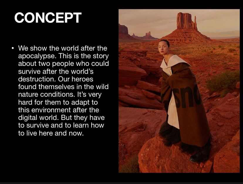 Photoshoot POSTAPOCALYPSE. Elizaveta Filchenko. Fashion-photographer and director