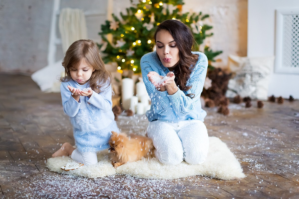 Рекомендации к новогодней фотосессии. Детский и семейный фотограф новорожденных в Москве Михайлина Татьяна