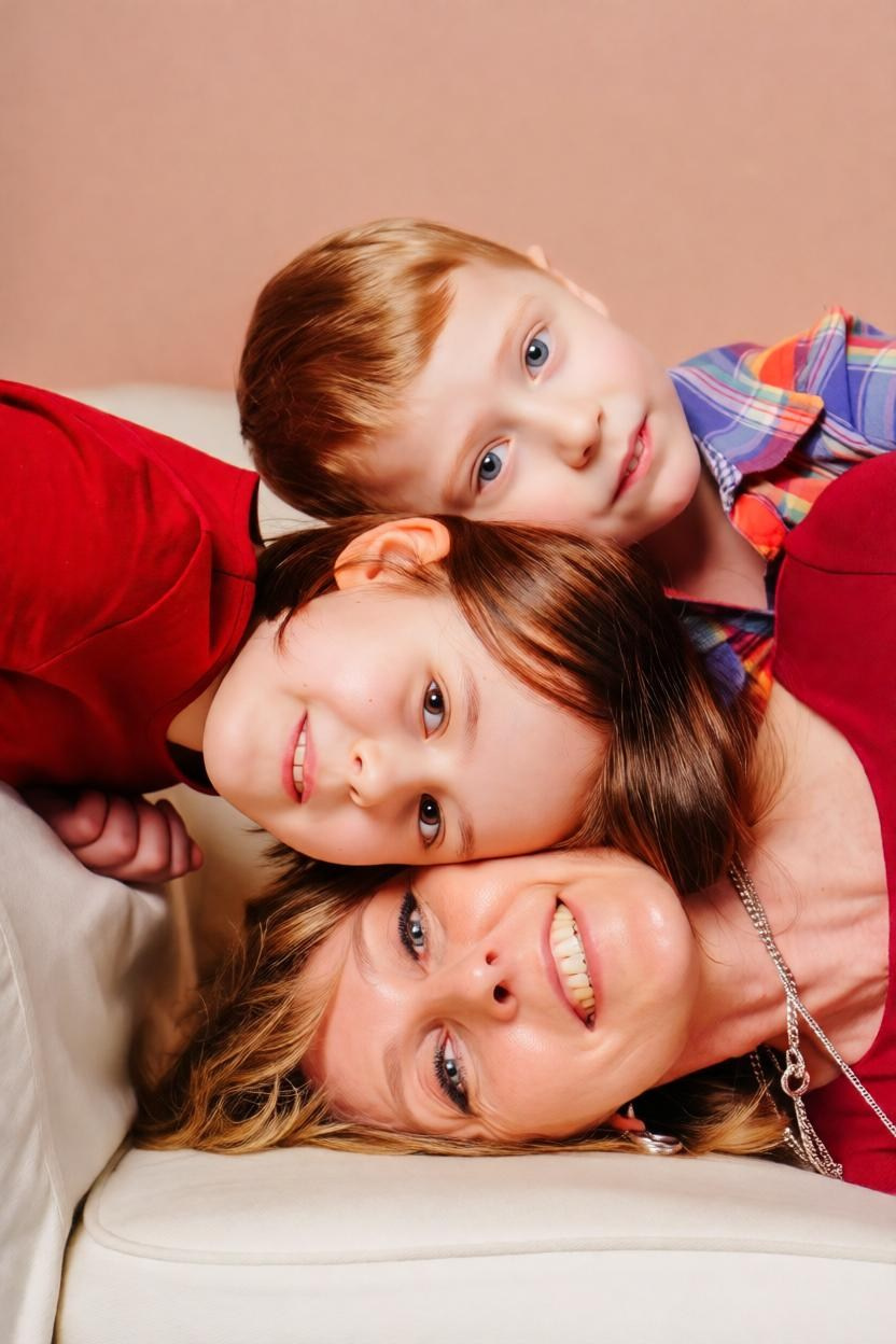 Марина и дети. Фотограф в Санкт-Петербурге