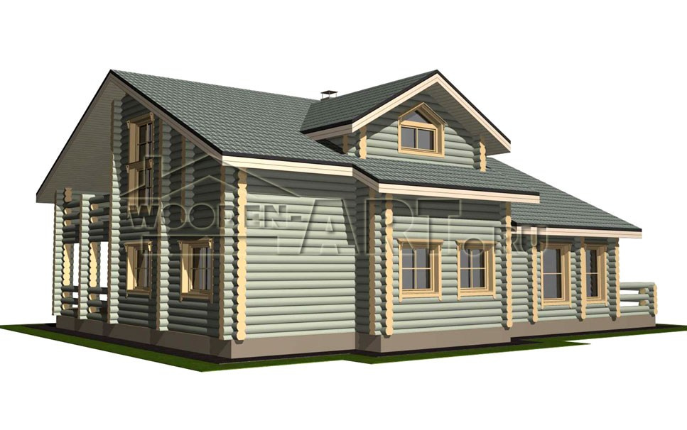 «Красное село» 504 кв. м. Проекты деревянных домов