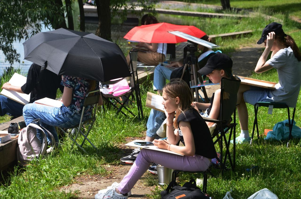 Пленэры. Изостудия «Мы рисуем!» ♥ Южное Бутово, Москва