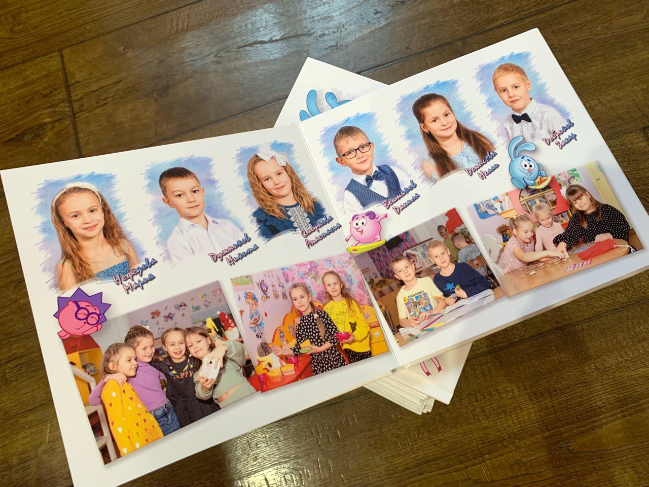 Альбом для детского сада с общим фото. Выпускные альбомы для школ и детских садов в Иваново