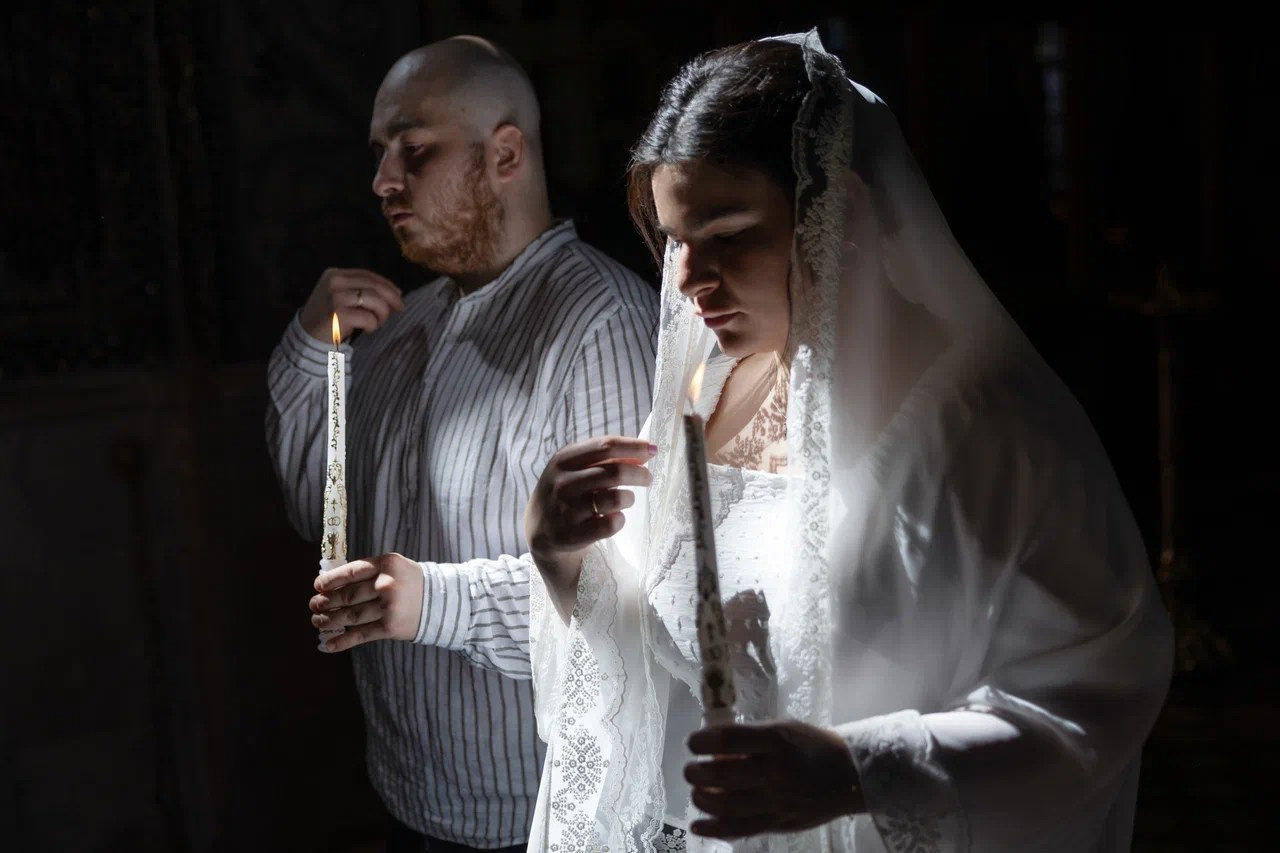 Илья & Нина. Семейный фотограф и фотограф на Крещение, Венчание в Москве и Подмосковье Людмила Клюева