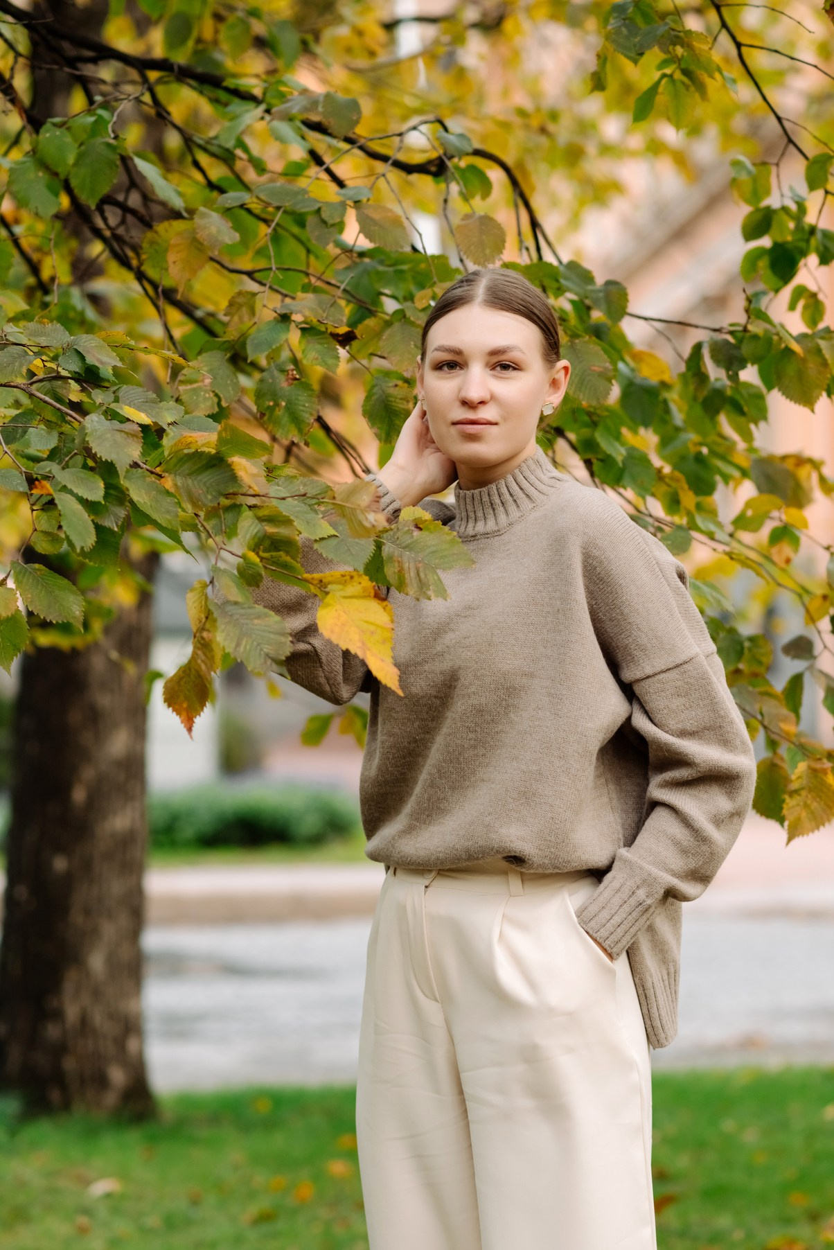 Осенняя фотосессия с парнем в Питере в центре города. Свадебный и сеейный фотограф в Санкт-Петербурге Елена Худякова