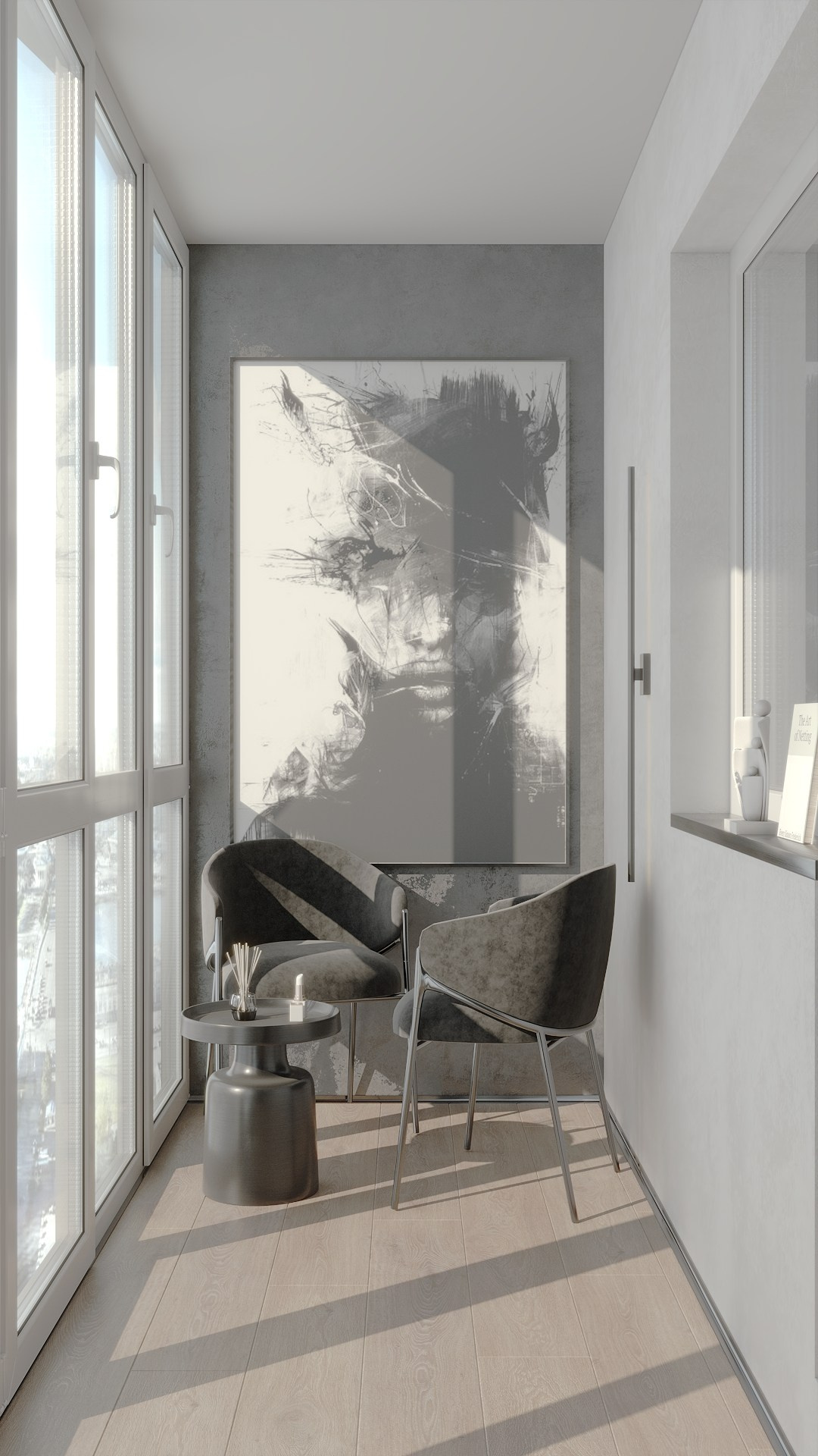 ЖК На Эльтонской 54 м². БК студия дизайна интерьера