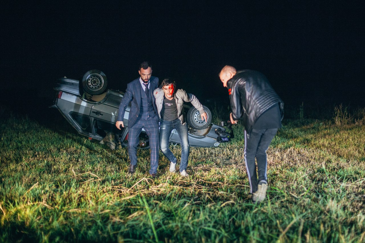 Бэкстейдж съемка рекламы. Фотограф Денис Денисов