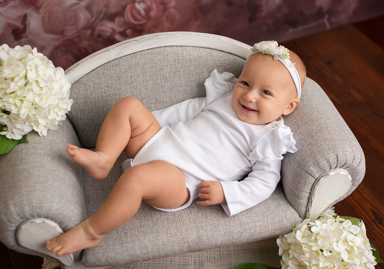 Малыши 2-4мес (не сидят). Семейный, детский фотограф в Москве Дегтярева Анастасия