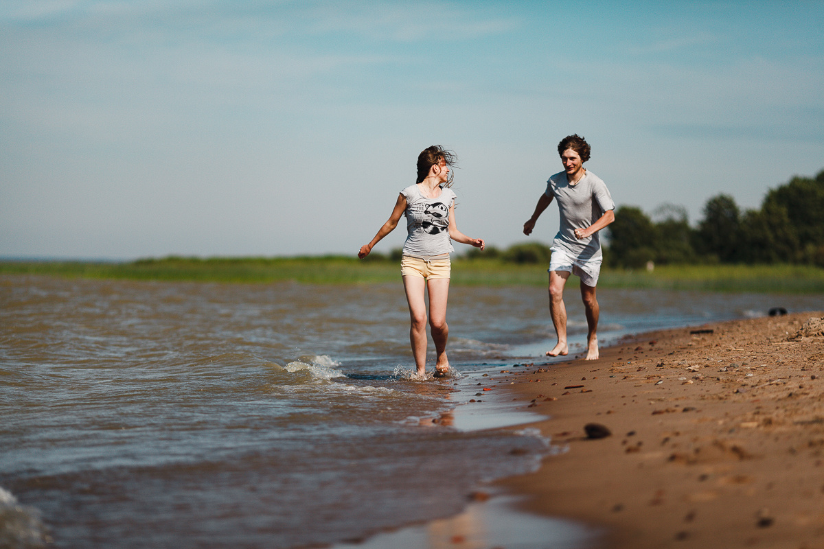 Love Story фотосессия в Кронштадте. Свадебный фотограф в Санкт-Петербурге - Денис Шпендицкий