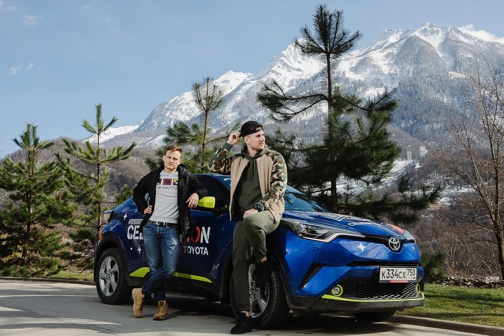 TOYOTA PUSH THE LIMIT (СОЧИ, КРАСНАЯ ПОЛЯНА). Фотограф в Сочи, Репортажный фотограф Виктор Кочков-Филатов