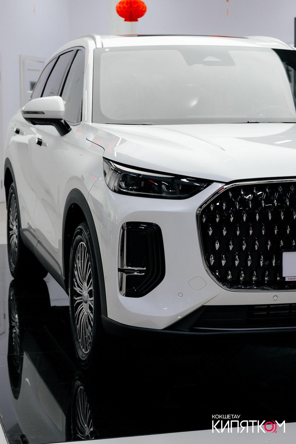 CHERY TIGGO 9. КИПЯТКОМ КОКШЕТАУ