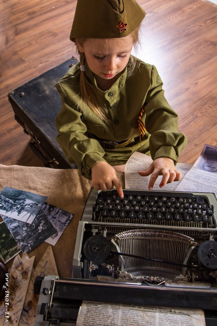 Фотопроект 1945 ко Дню Победы!. Семейный фотограф в Железнодорожном и в Москве! Ксения
