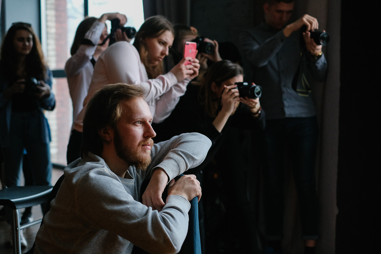 Мастер-класс Михаила Рыжова. Портретный и репортажный фотограф в Москве Олеся Лисарк