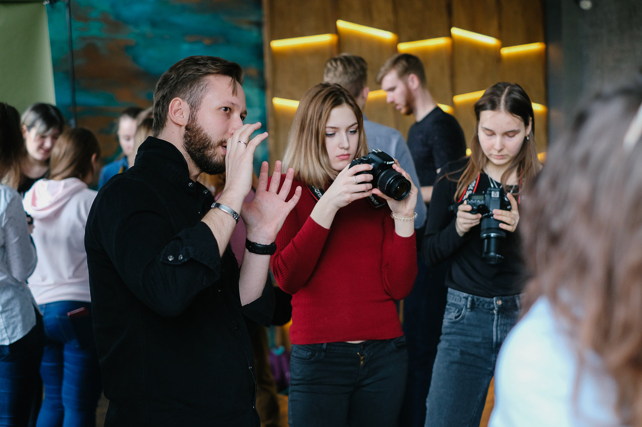 Мастер-класс Михаила Рыжова. Портретный и репортажный фотограф в Москве Олеся Лисарк