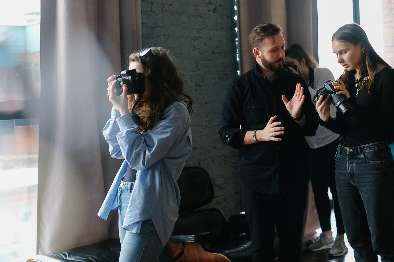 Мастер-класс Михаила Рыжова. Портретный и репортажный фотограф в Москве Олеся Лисарк
