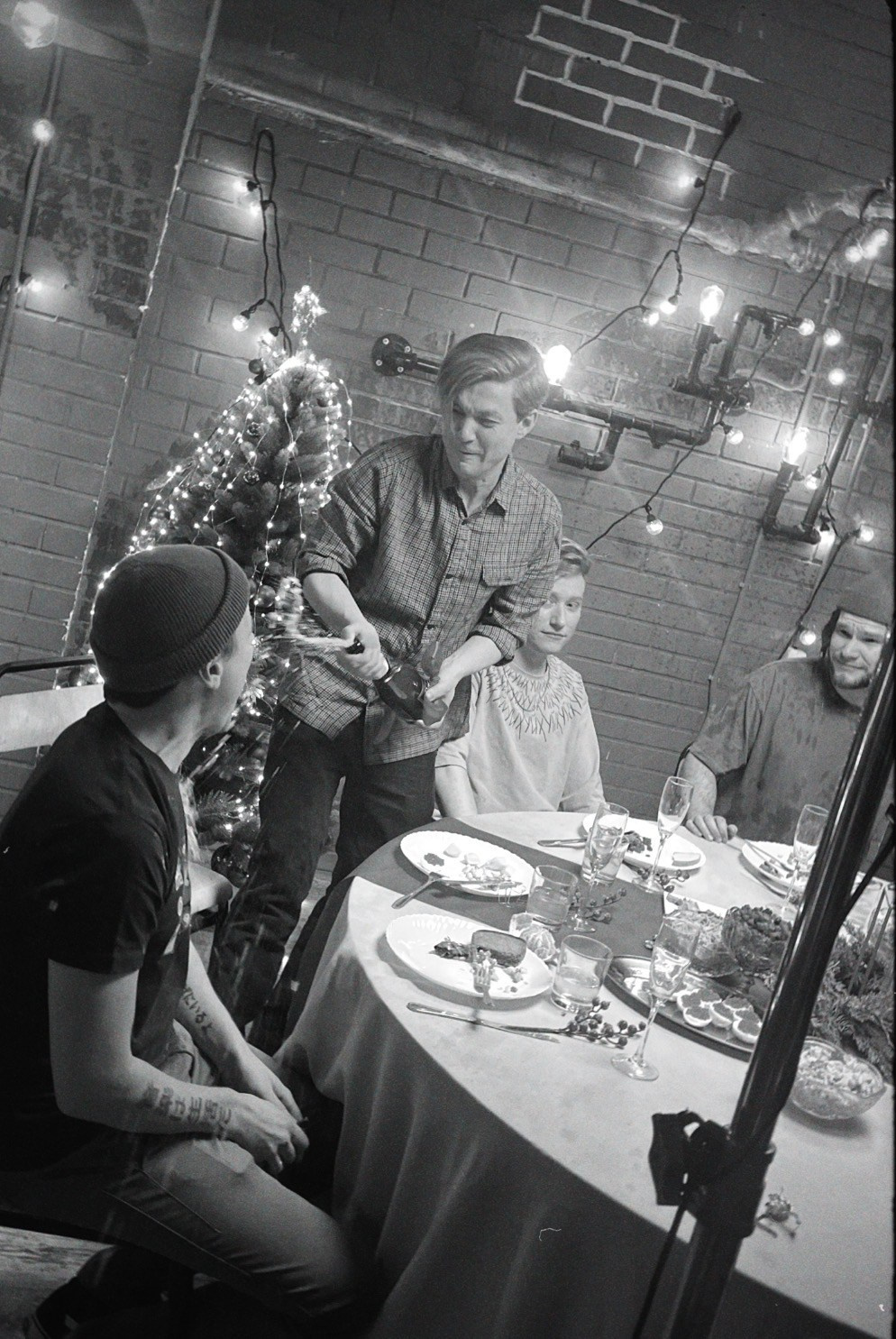 CHAYKA BAND — NEW YEAR CLIP BACKSTAGE. Фотография для артистов