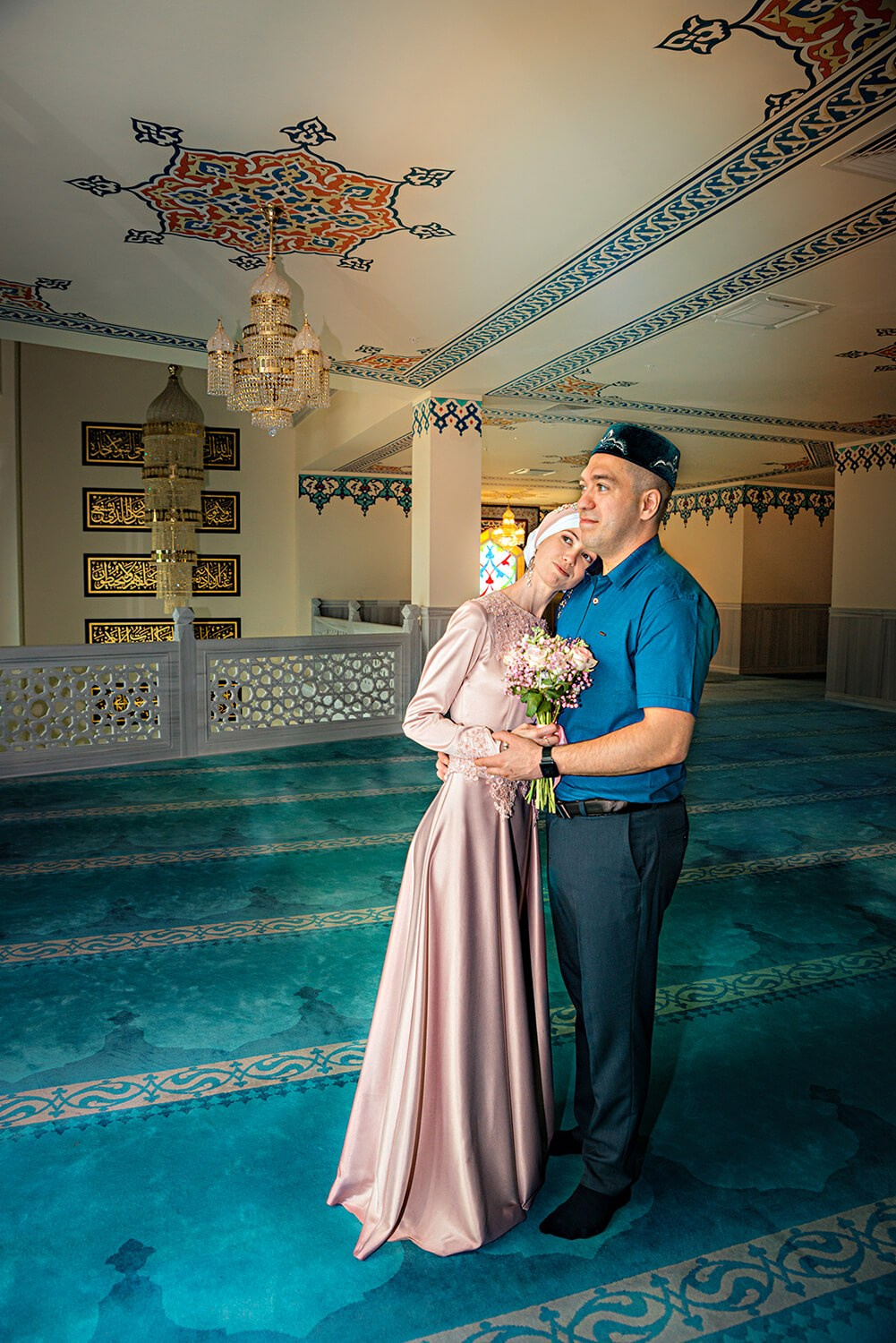 Никах Рушана и Эльмиры. Стилист, видеограф, фотограф на никах и свадьбу в Москве, Лейла Влад nikahmsk