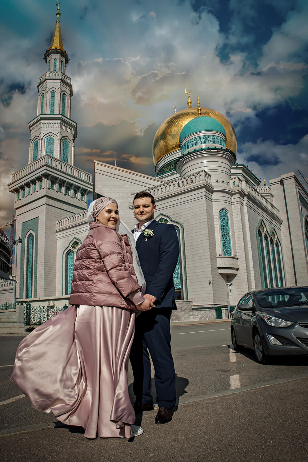 Никах Дамира и Дании. Стилист, видеограф, фотограф на никах и свадьбу в Москве, Лейла Влад nikahmsk