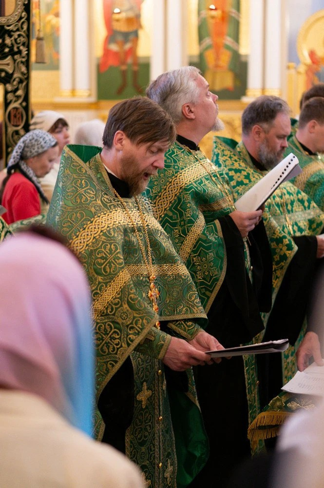 Молебен с акафистом преподобному Гавриилу (Ургебадзе). Саратовское Северо-Западное благочиние