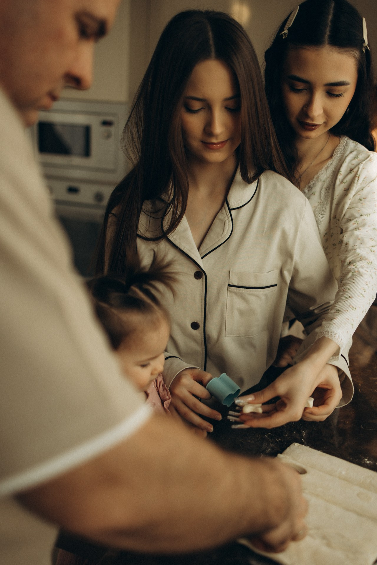 Ольга, София, Андрей, Даша и Настя. Семейный фотограф в Ижевске Даша Денисова