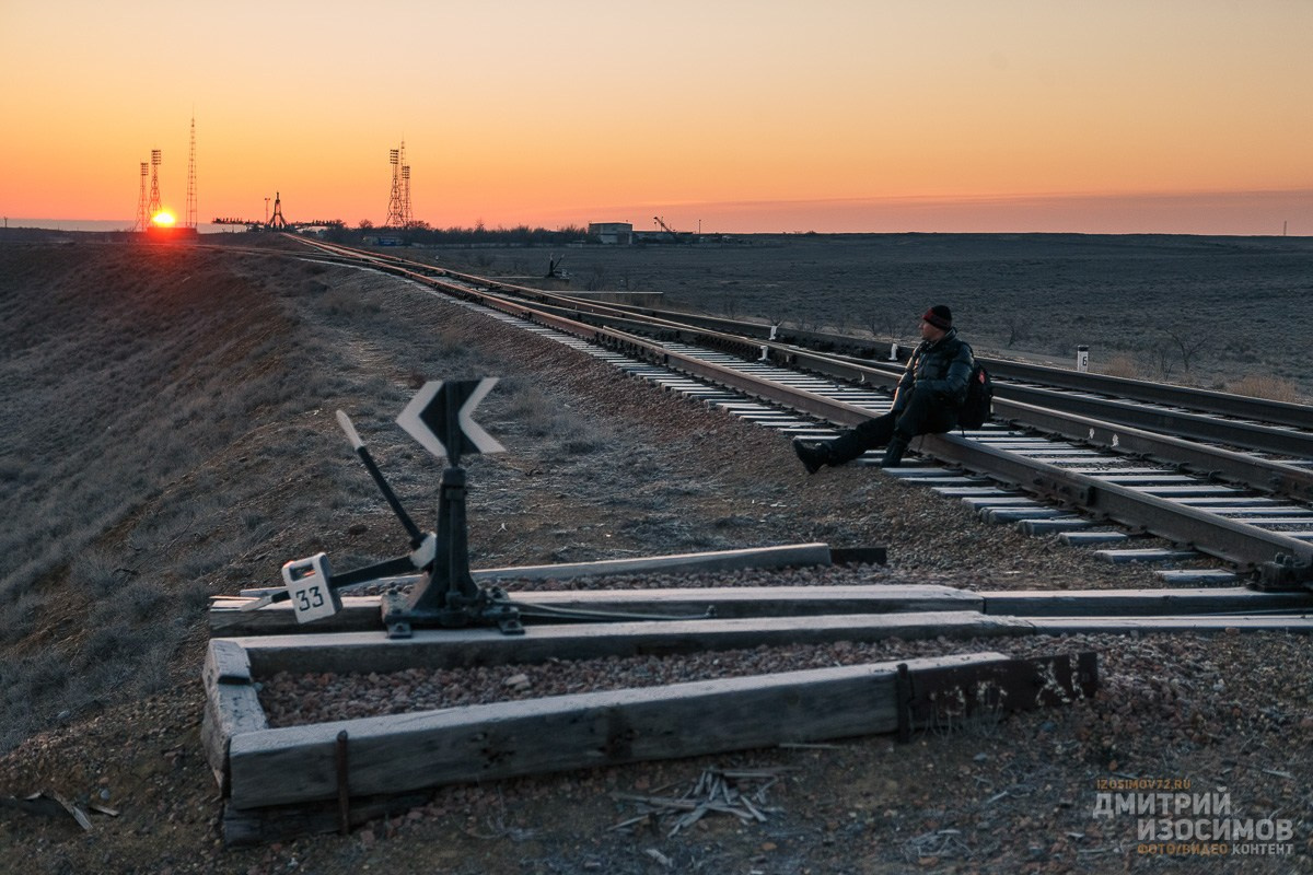 Байконур. Запуск «Союз ТМА-16М» на МКС