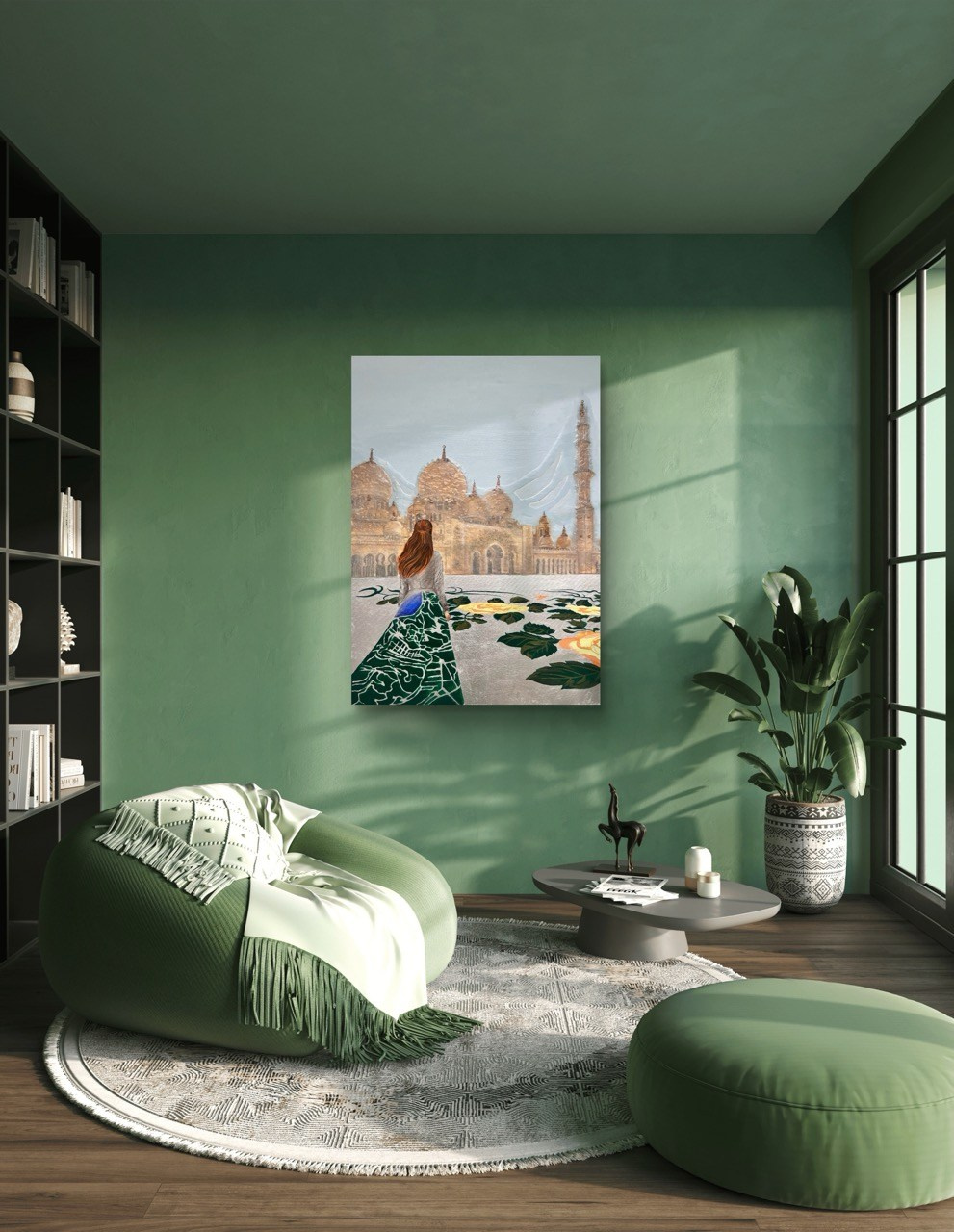 Серия «Волшебница Изумрудного Востока». Картины пейзаж