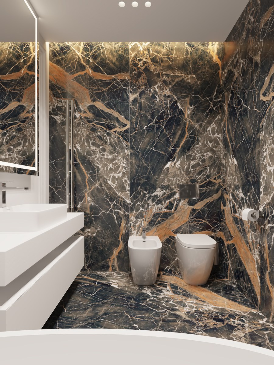 Квартира в ЖК «Столичный», 139 м². Rezells Architects — дизайн жилых и коммерческих интерьеров