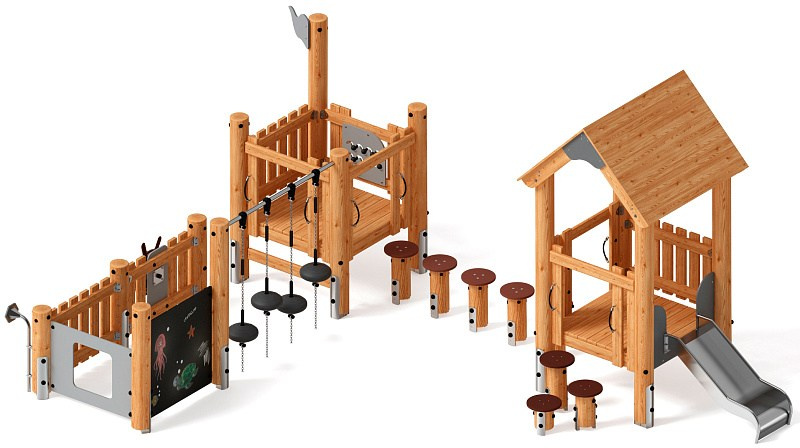 Игровые комплексы для младшего возраста