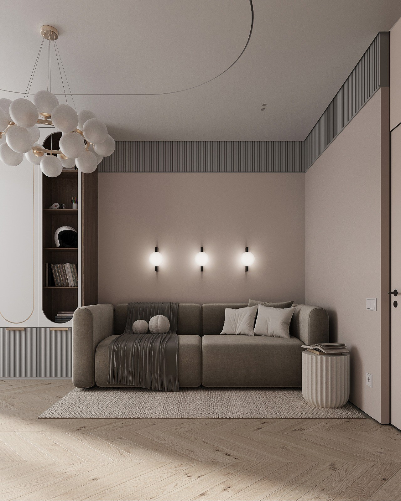 ЖК «Аль-Фараби 27», 93 м². Room Design Studio