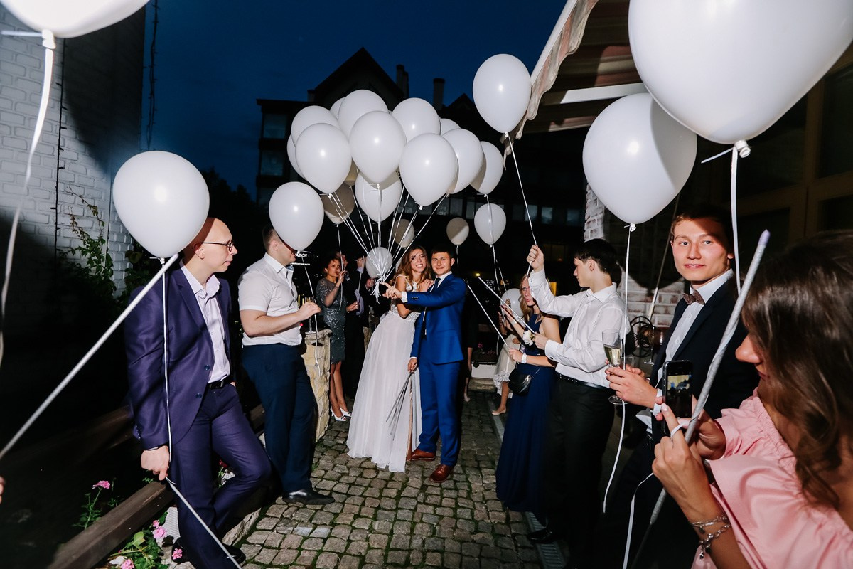 Летнаяя свадьба Маргариты и Никиты. Праздничное агентство ПИОН